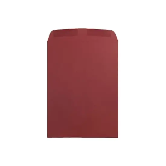 JAM Paper 10 x 13 Open End Catalog Envelopes Dark Red 31287541A image {1}