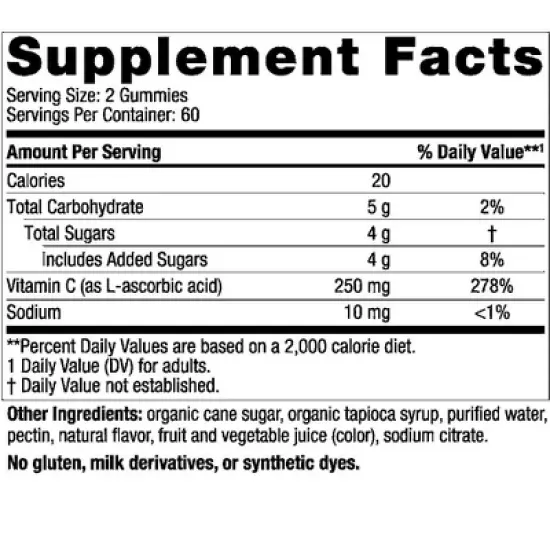 Nordic Naturals Vitamin C Gummies - Immune Support & Antioxidant Protection image {1}