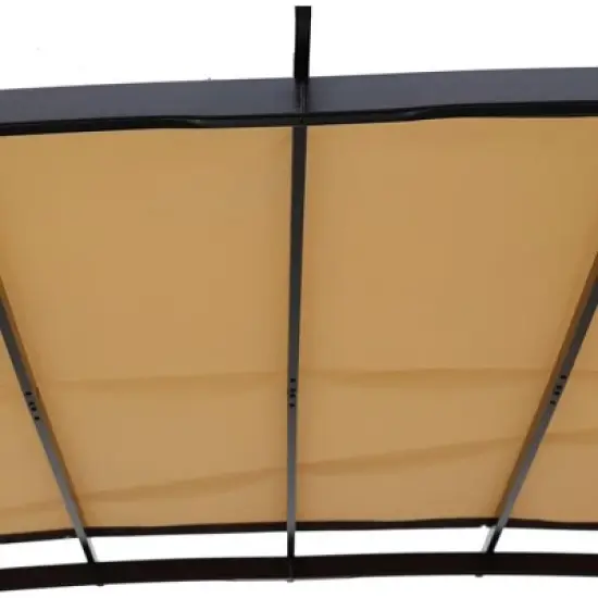 12x9 Ft Universal Canopy Cover Replacement UV Protection Shade Cover Canopy Privacy Patio Shade Screen Outdoor Shade Cover Replacement image {1}