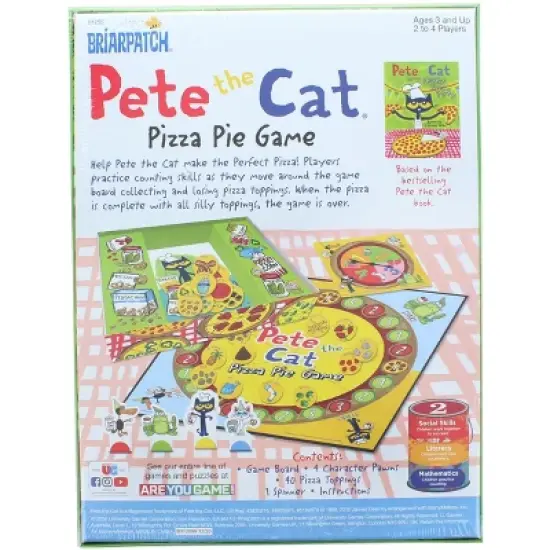 University Games Pete The Cat Pizza Pie Game image {1}