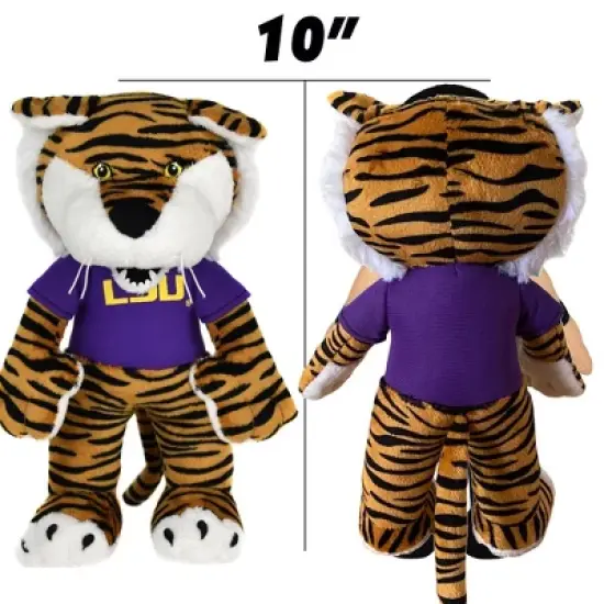 Bleacher Creatures LSU Mike the Tiger 10" Mascot Plush image {5}