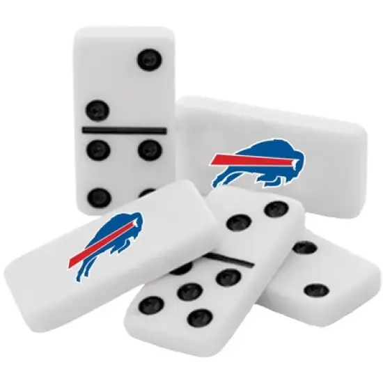MasterPieces Officially Licensed NFL Buffalo Bills 28 Piece Dominoes Game for Adults image {2}