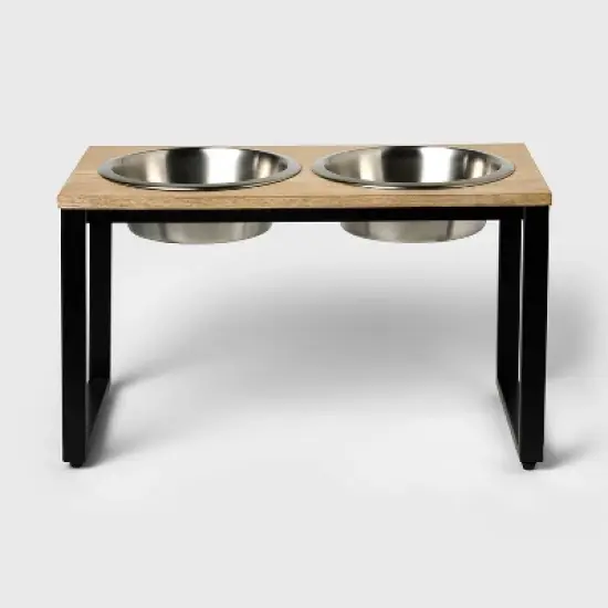 Collapsible Elevated Feeder Double Cat & Dog Bowl - Boots & Barkley&trade; image {4}