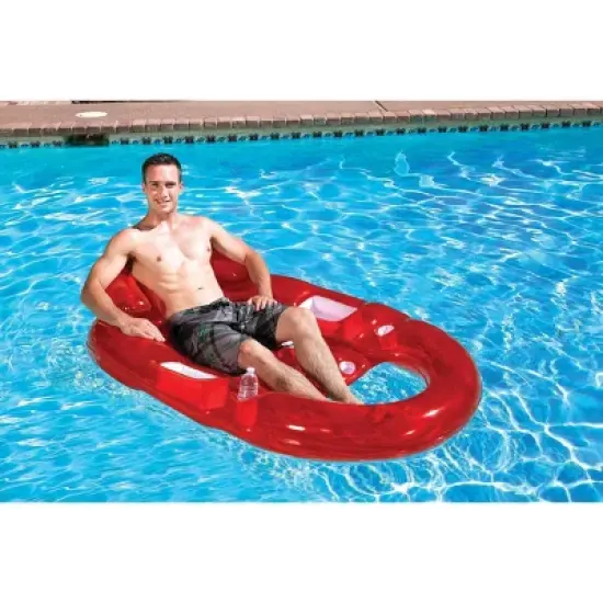 Poolmaster Deluxe French Lounge-Dual Pack Swimming Pool Floats image {3}