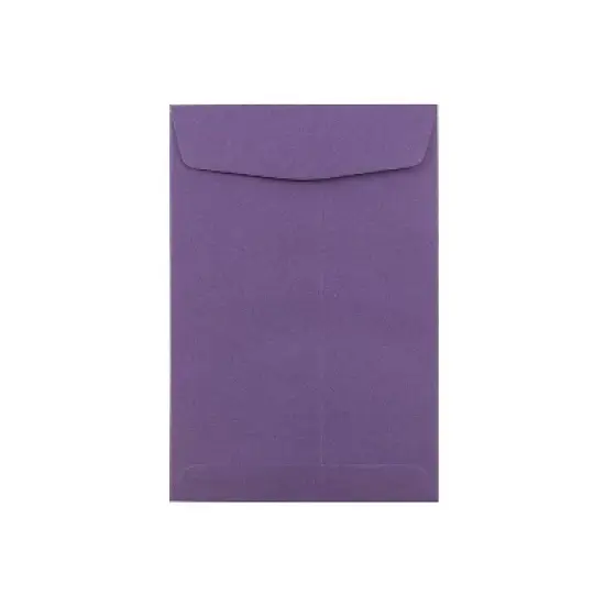 JAM Paper 6 x 9 Open End Catalog Envelopes Dark Purple Bulk 250/Box (1287033F) image {2}