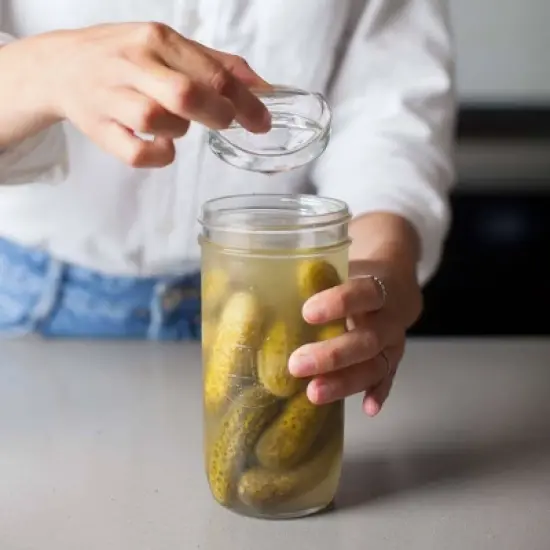 Masontops 4pk Pickle Pebble Fermentation Weights - Regular: Glass Canning Tools, Hand Wash, Pickling Stones, 4 Pieces image {3}