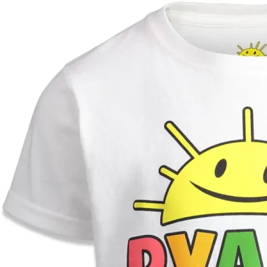 RYAN'S WORLD Red Titan Combo Panda 2 Pack T-Shirts Toddler  image {4}