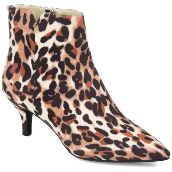 Journee Collection Womens Isobel Tru Comfort Foam Inside Zip Stiletto Booties image {10}