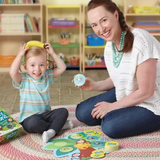 Peaceable kingdom Monkey Around Board Game: Educational Fun with Cards & Figures for 2+ Players, 30+ Minutes of Play image {8}