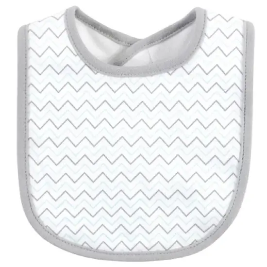 Hudson Baby Infant Girl Cotton Bib and Sock Set, Easter Chicks, One Size image {2}