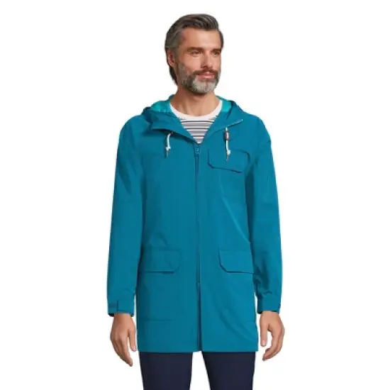 Lands' End Men's Water Resistant Parka image {4}