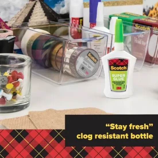 Scotch Super Glue Gel in Precision Applicator .14oz image {5}