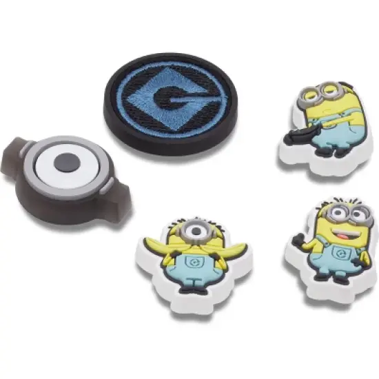 Crocs Jibbitz Minions Shoe Charms 5-Pack image {1}