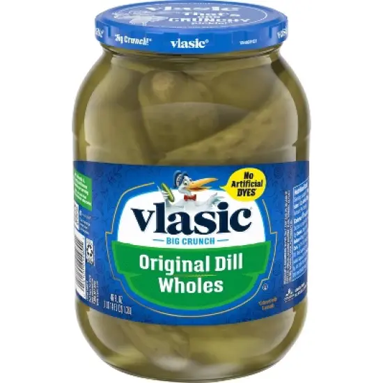 Vlasic Original Dill Whole Pickles - 46oz image {5}