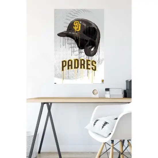 Trends International MLB San Diego Padres - Drip Helmet 22 Unframed Wall Poster Prints image {5}