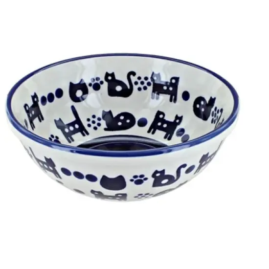 Blue Rose Polish Pottery Manufaktura Cereal Bowl image {12}