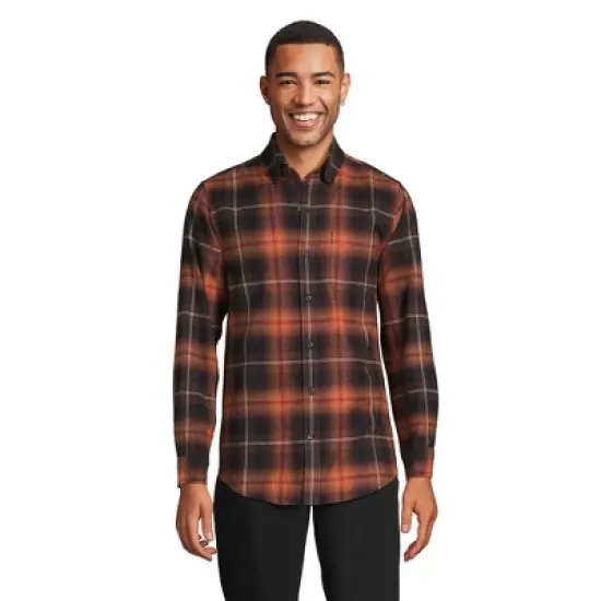 Lands' End Blake Shelton x Lands' End Men's Traditional Fit Flagship Flannel Shirt image {2}