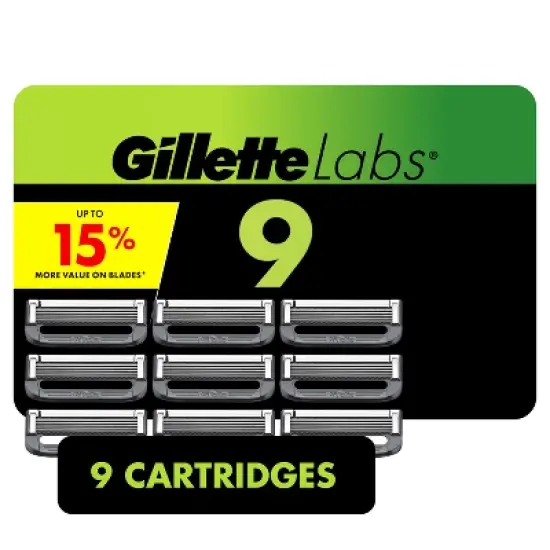 GilletteLabs Razor Blade Refills Compatible with Exfoliating Bar and Heated Razor image {9}