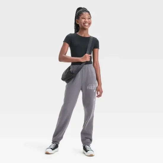 Girls' Olivia Rodrigo Fleece Jogger Pants - Gray image {3}