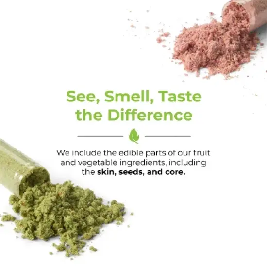 Balance of Nature Fruits & Veggies - Whole Fruit and Vegetable Ingredients for Women, Men, and Kids - 90 Fruit Capsules, 90 Veggie Capsules - 2 Sets image {2}