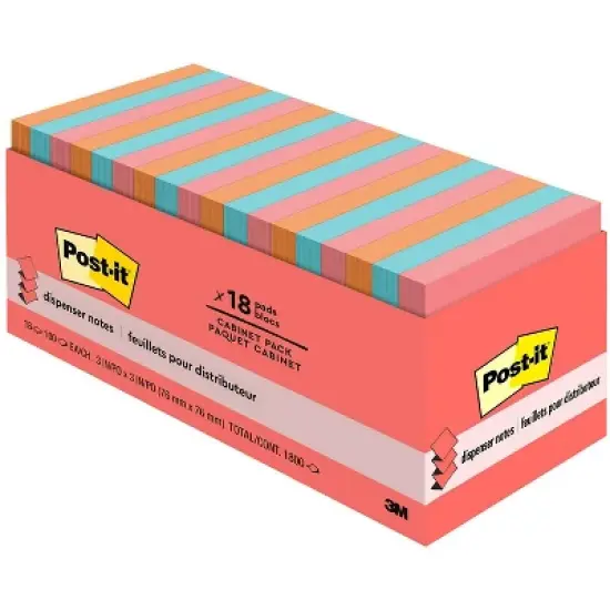 Post-it Pop-up Notes 3x 3 Cape Town Collection 100 Sheets R33018CTCP image {8}
