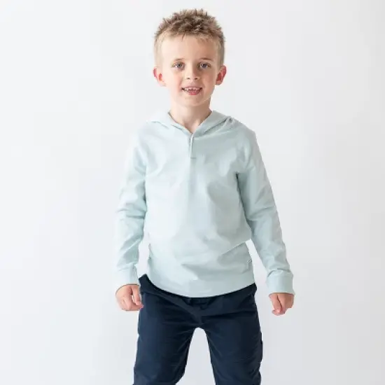 RuggedButts Glacier Blue Hooded Sweatshirt image {3}