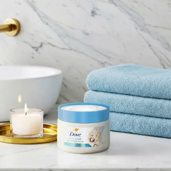 Dove Beauty Dove Exfoliating Body Scrub - Crushed Macadamia & Rice Milk - 15oz image {6}