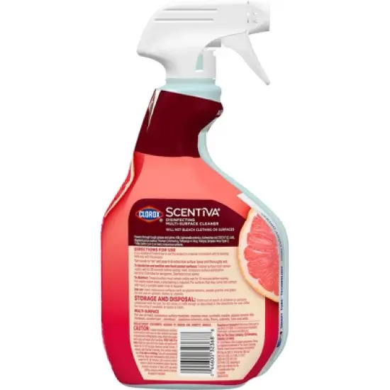 Clorox Scentiva Grapefruit & Orange Blossom Multi-Surface Spray - 32 fl oz image {11}