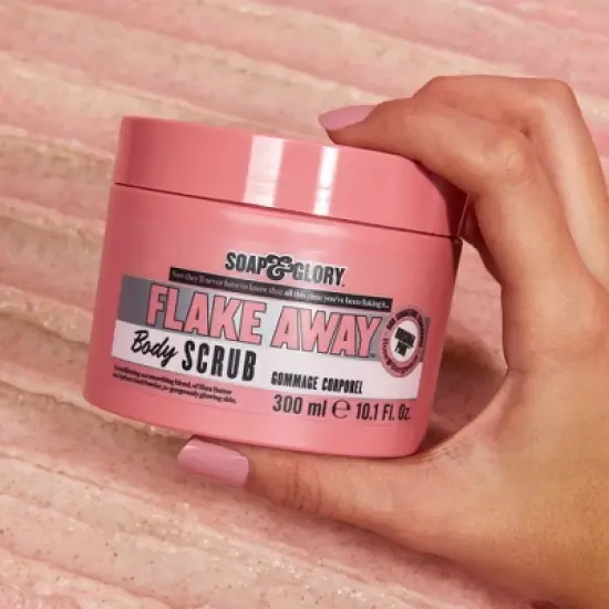 Soap & Glory Flake Away Exfoliating Body Scrub - Original Pink Scent - 10.1 fl oz image {4}