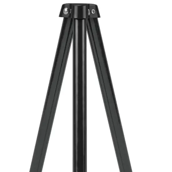 Arteza 63" Black Steel Display Easel for Presentations, Collapsible, Portable & Adjustable - 3 Pack image {4}