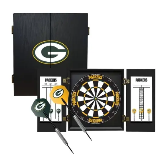NFL Green Bay Packers Fan's Choice Dartboard Set image {8}