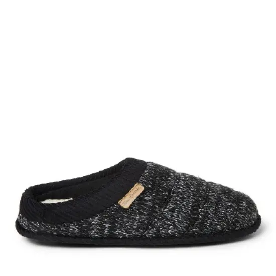 Dearfoams Men's Asher Marled Knit Clog Slipper image {2}