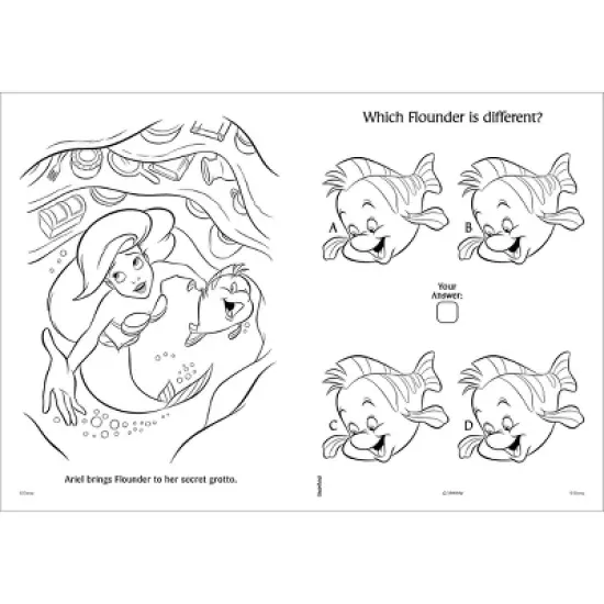 Disney Little Mermaid: Dreaming of Adventure - by  Editors of Dreamtivity (Paperback) image {2}