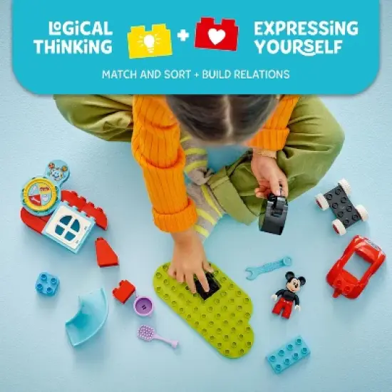 LEGO DUPLO Disney Mickey Mouse Clubhouse & Car 10454 image {2}