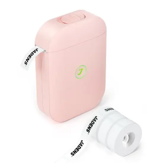 JADENS D11 Thermal-Print Label Maker with 3-roll label image {2}