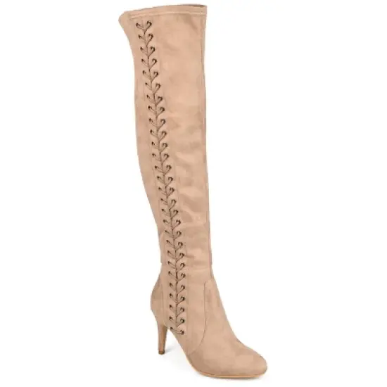 Journee Collection Womens Abie Tru Comfort Foam Stiletto Over The Knee Boots image {12}
