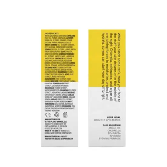 Acure Brightening Night Cream - 1.7 fl oz image {7}