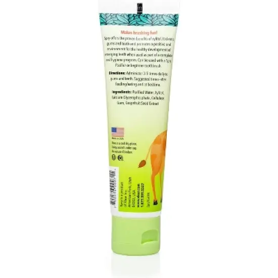 Spry Kid's Original Tooth Gel With Xylitol - 2 oz image {1}