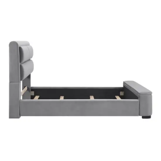 Nirlen Upholstered Bed with Storage - HOMES: Inside + Out image {6}