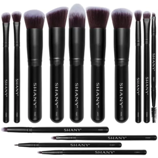 SHANY Professional Makeup Brush Set  - 14 pieces image {5}
