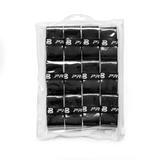 PBPRO 0.5'' Pickleball Grip Tapes 12pk - Black image {1}