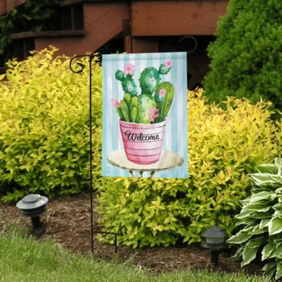 Briarwood Lane Garden Flag 12x18 For Outdoor Cactus Bouquet Spring For Spring Garden Flag Flags For Outside image {3}