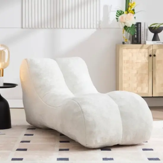Creative bean bag sofa chair for adults filled with high-quality sponge that is plump and elastic fitting the curves of the human body image {6}