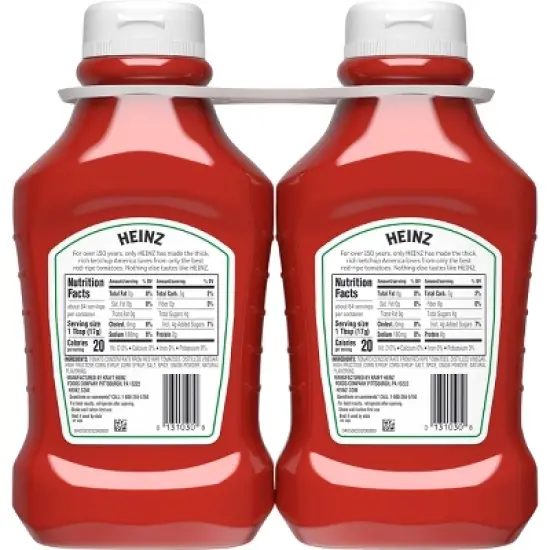 Heinz Tomato Ketchup - 101oz/2pk image {7}