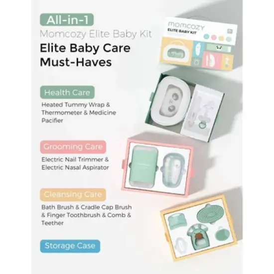 Momcozy All-in-1 Elite Baby Care Kit - 4pc image {4}