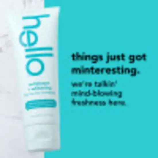 hello Antiplaque and Whitening Fluoride-Free Toothpaste , SLS Free and Vegan - 4.7oz image {2}