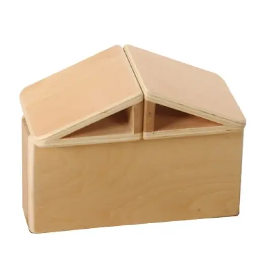 Kaplan Early Learning Mini Hollow Blocks in Different Shapes and Sizes - 24 Pcs image {2}