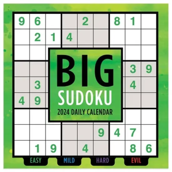 TF Publishing 2024 Daily Desktop Calendar 5.25"x5.25" Sudoku Puzzles image {3}