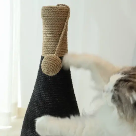 Fairyland&trade; - Wine Bottle Cat Scratching Post with Toy Ball image {6}