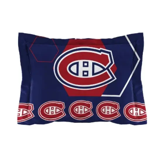 NHL Montreal Canadiens Hexagon Comforter Set - Twin image {2}